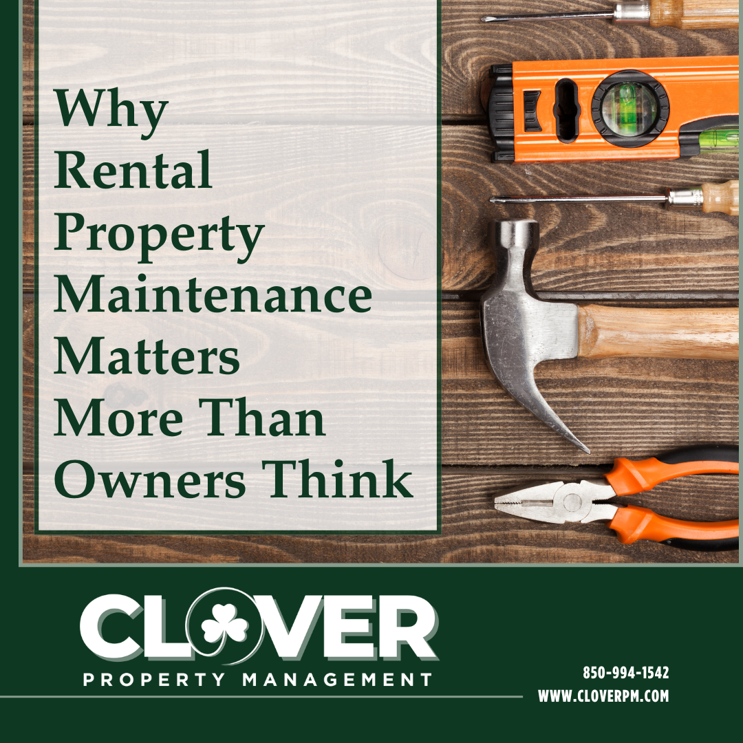 Rental property maintenance services for Pensacola Florida rental homes