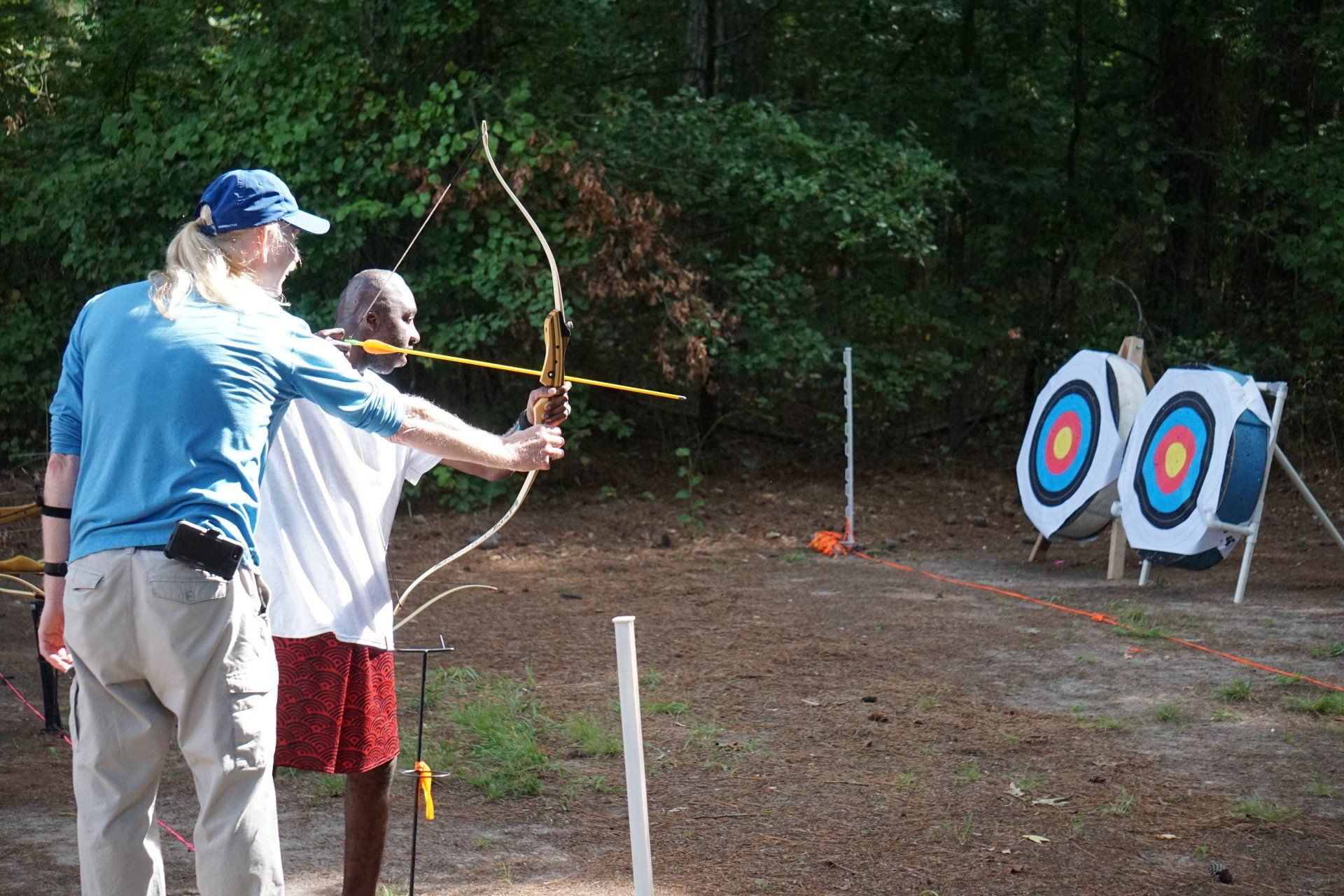 Archery at the Delaware Burn Camp