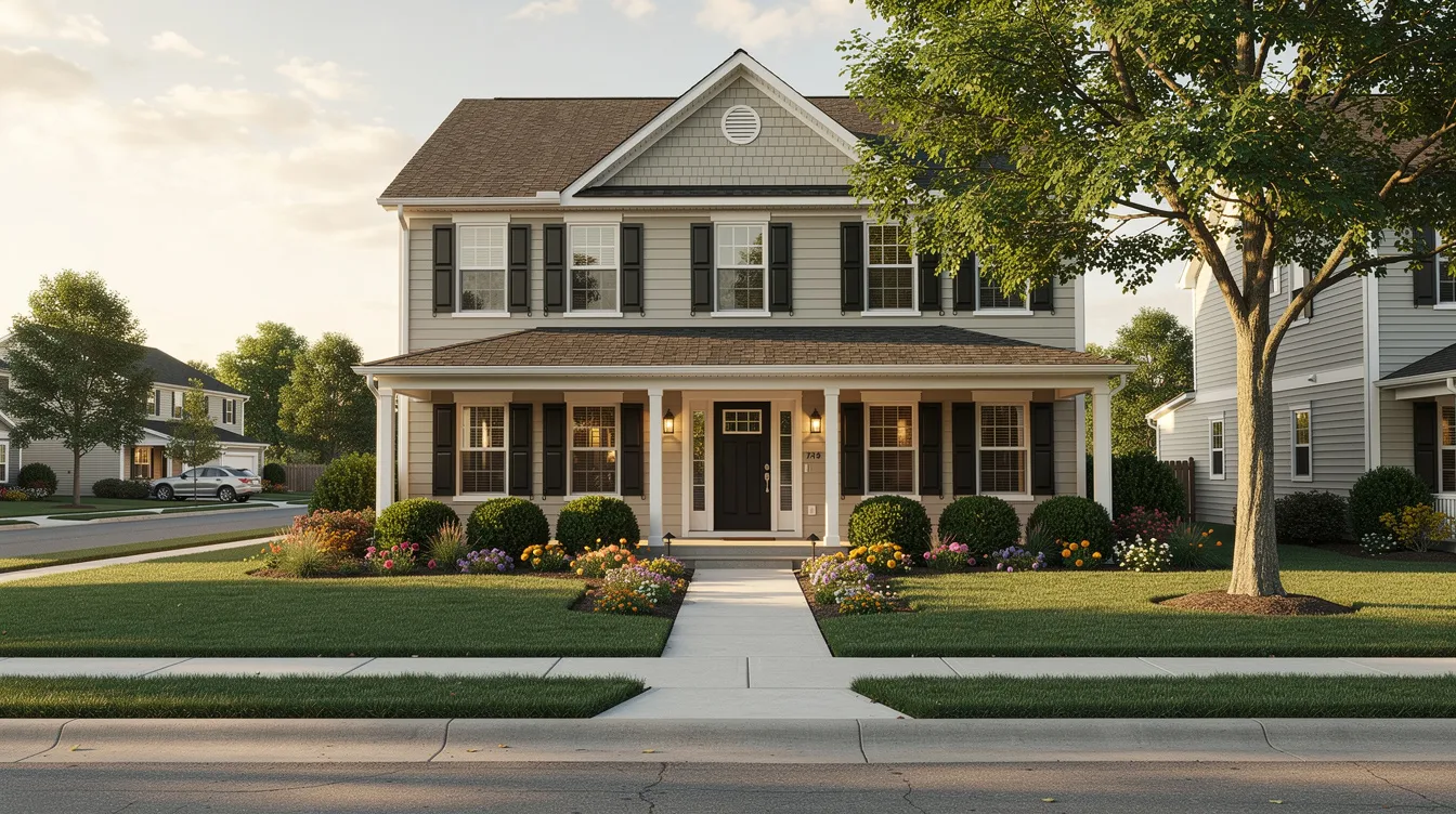 The image depicts a charming family-style home located in Salina, NY, surrounded by a well-maintained lawn and an oak tree, showcasing the inviting atmosphere of the neighborhood. This property is part of the real estate listings available through various agencies, including Howard Hanna and Kirnan Real Estate.