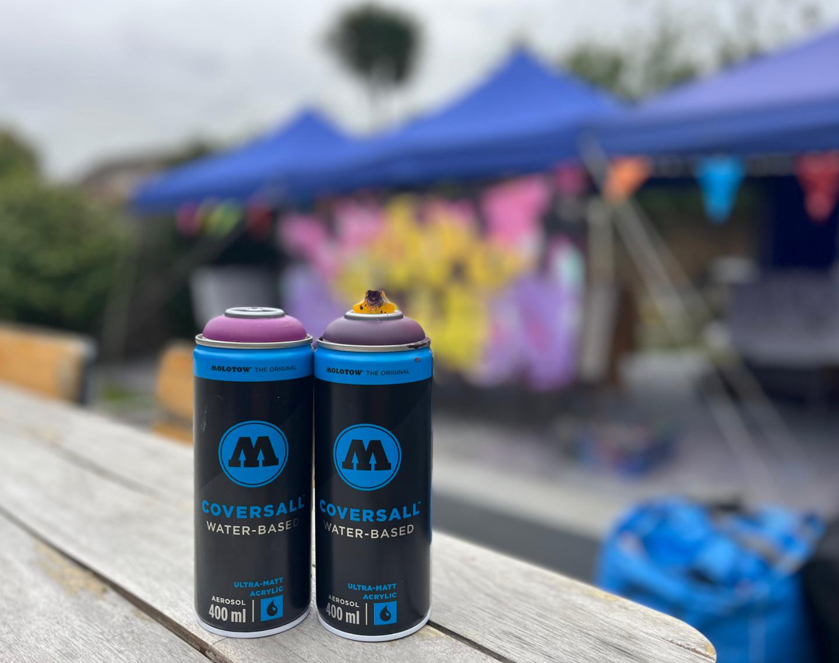 water based spray paint