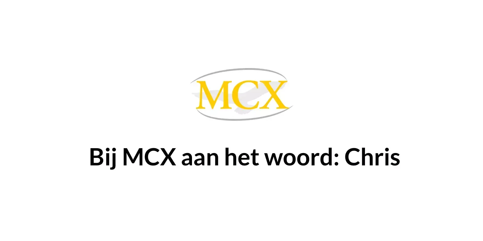 Het verhaal van Chris