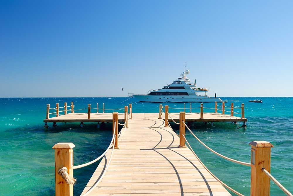 tropical pier 
