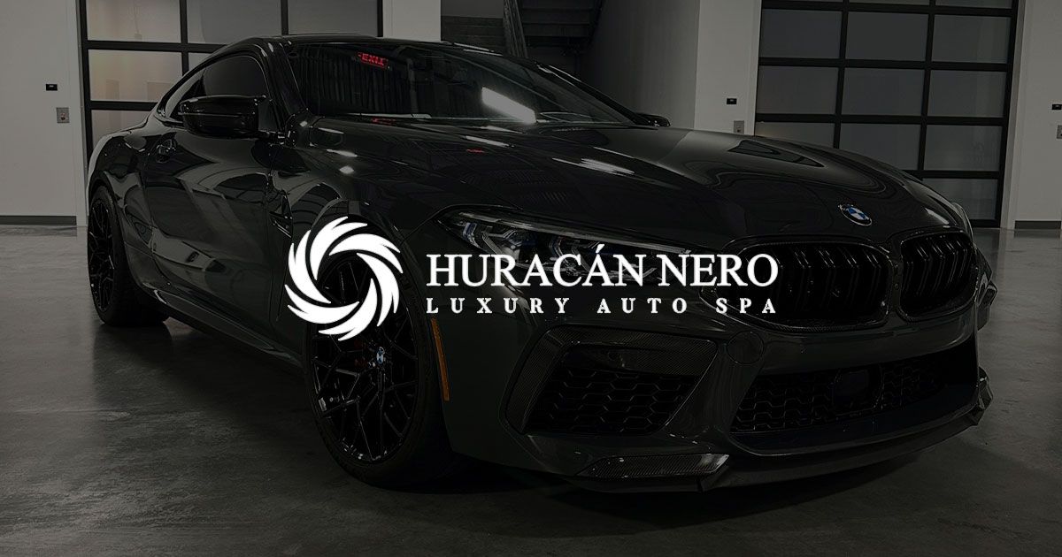 Huracán Nero Auto Spa Frisco