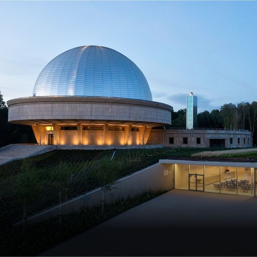 The building of the Silesian Planetarium