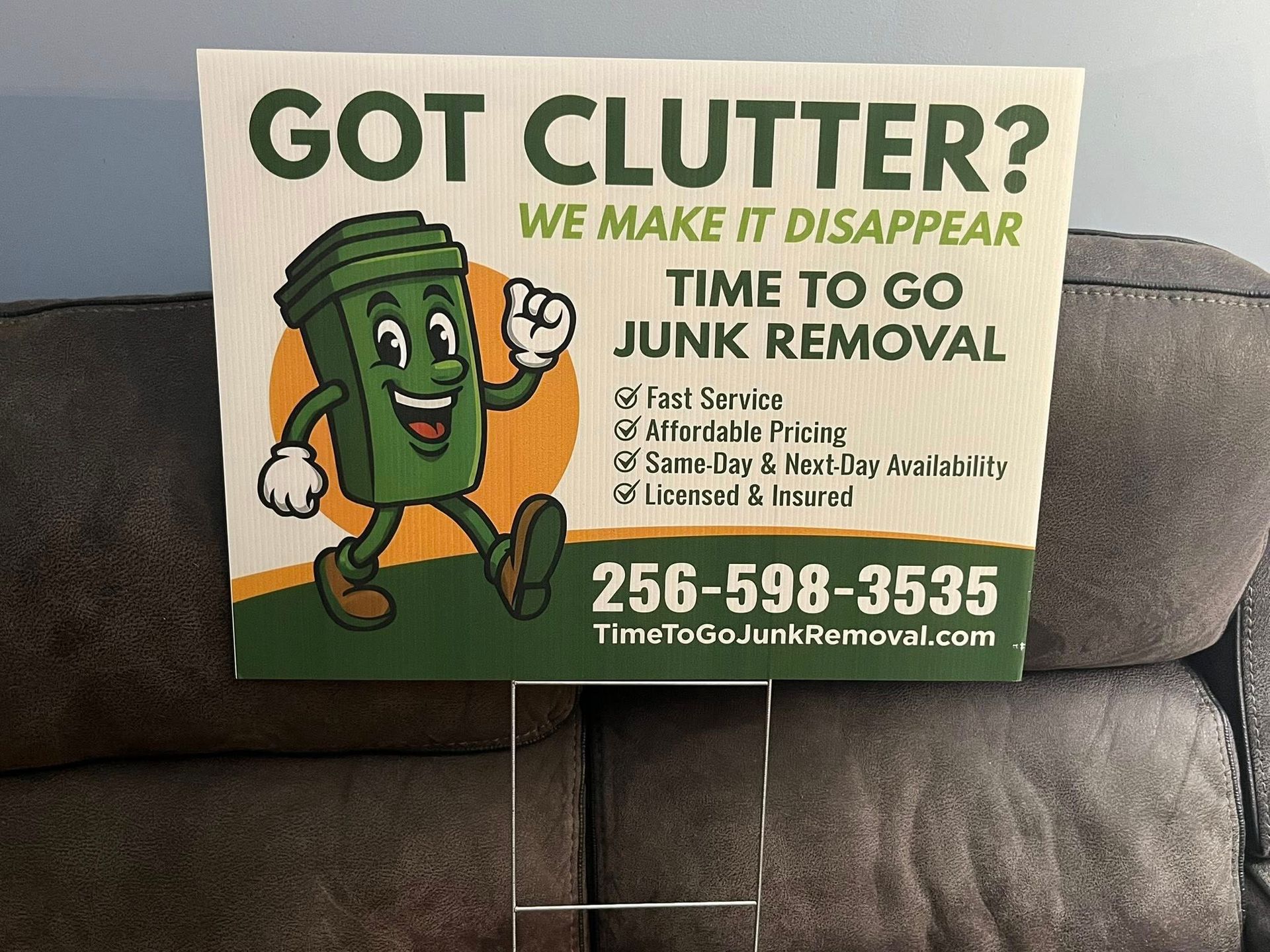 Yard sign for 