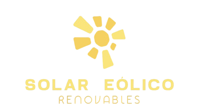 Logotipo amarillo de un sol estilizado sobre el texto