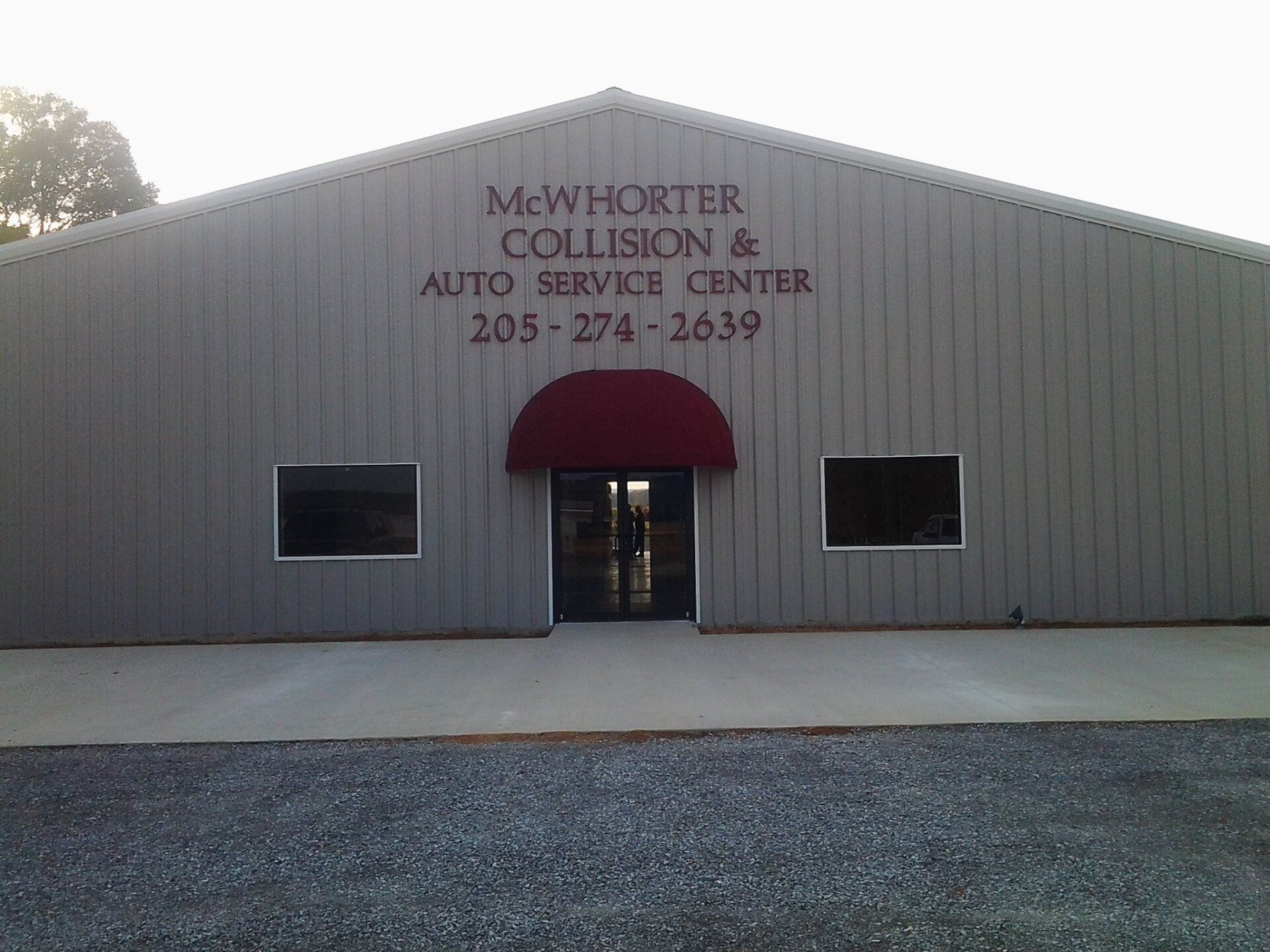 McWhorter Collision & Auto Service Center store front