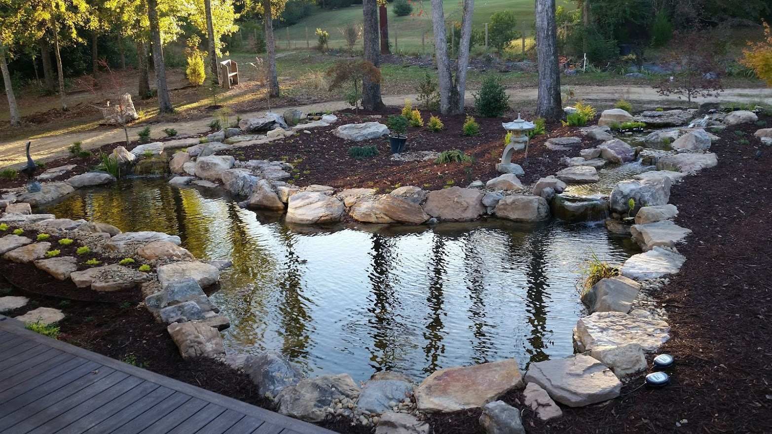 Pond Installation in Columbia, SC