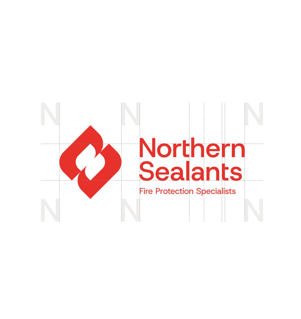 Northern Sealants logo in red with the tagline “Fire Protection Specialists” on a white background