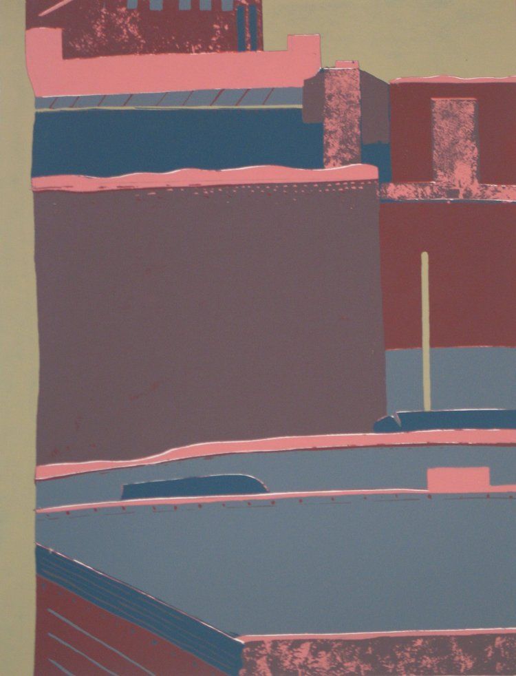 Abstract architectural artwork