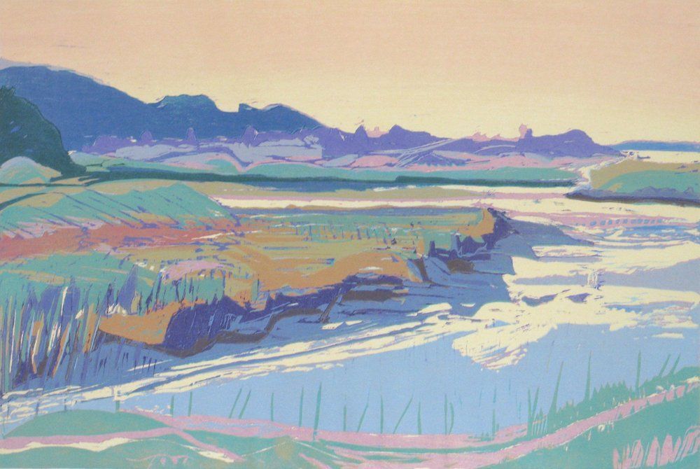 Pastel landscape