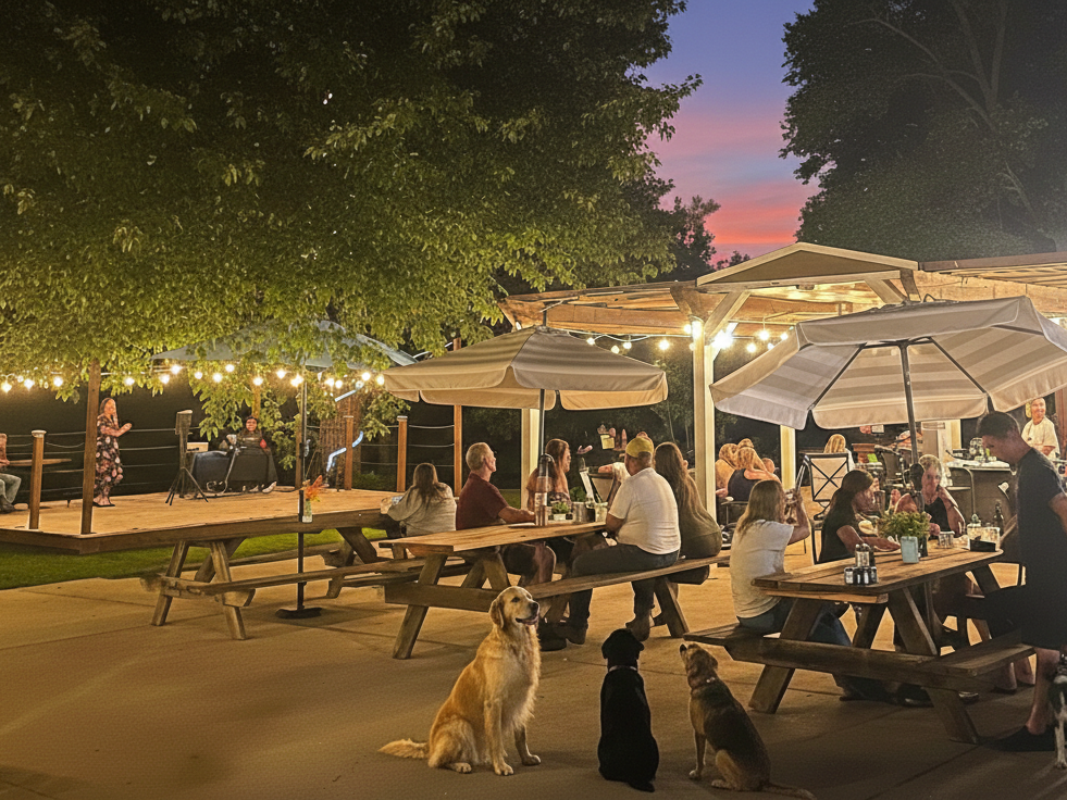 Photo of patio of Lakeshore Bar & Grill