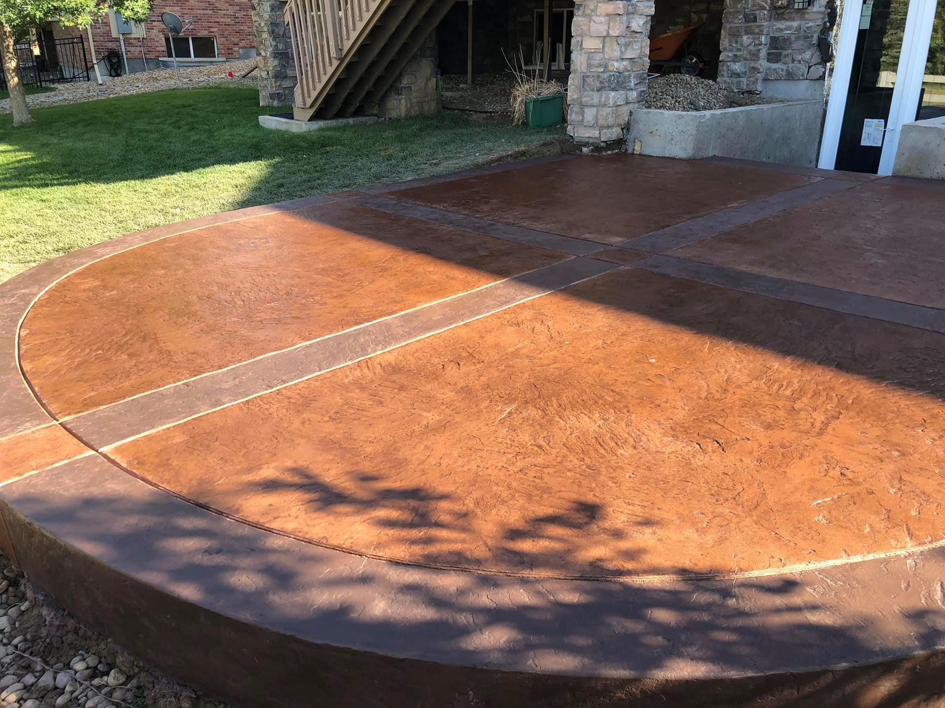 Stamped Concrete Patio