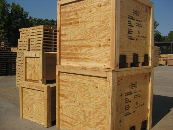 Custom Wooden Box — Houston, TX — Cougar Pallet Inc