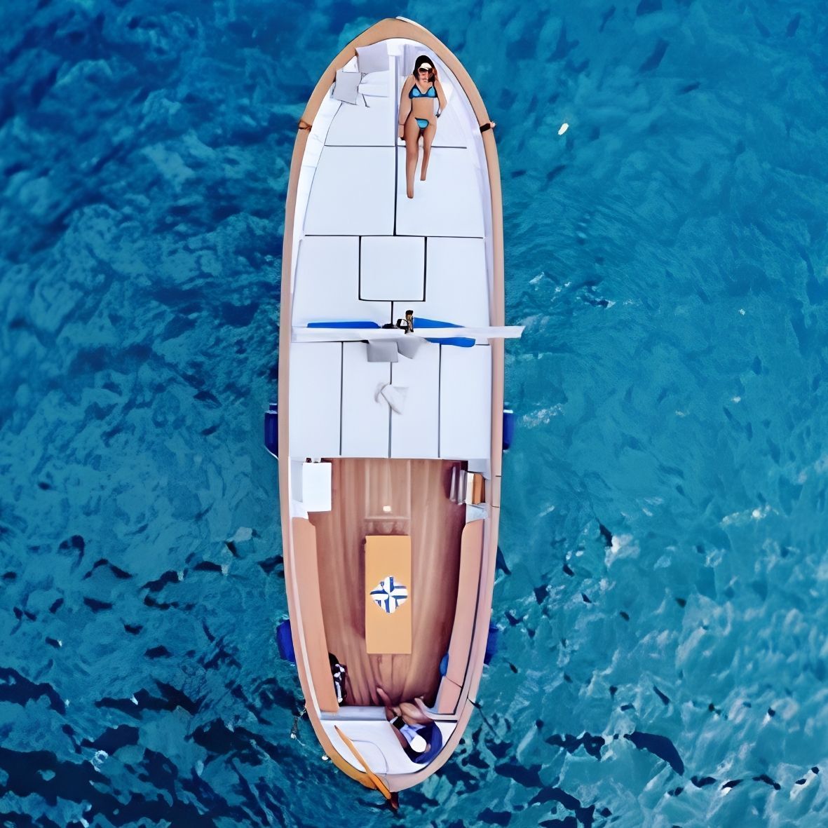Arco Natural visto durante passeio de barco em Capri
