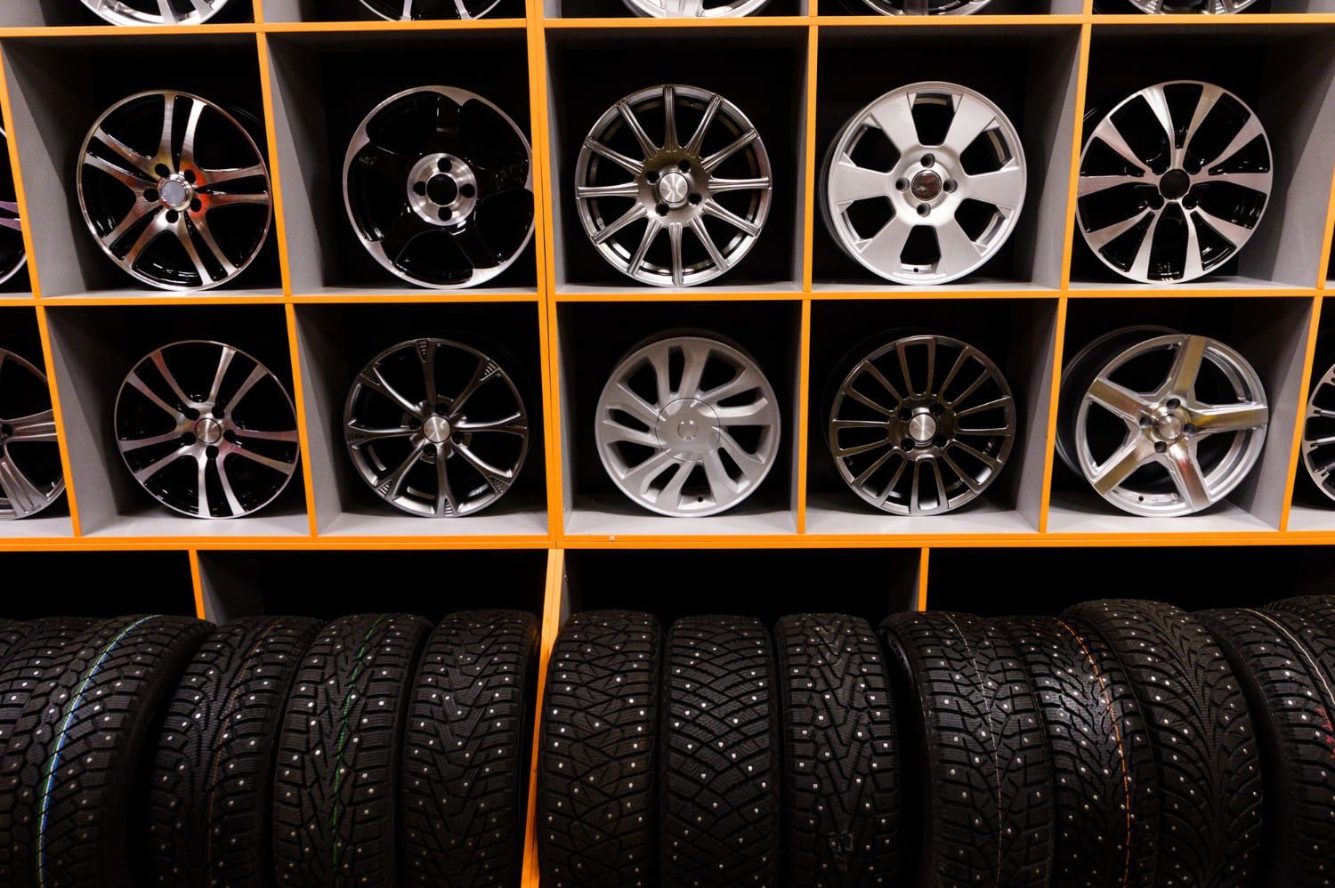 Luxury car wheels and tires