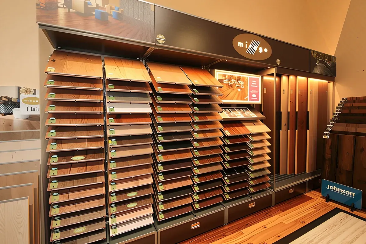 Mirage Floors showroom.