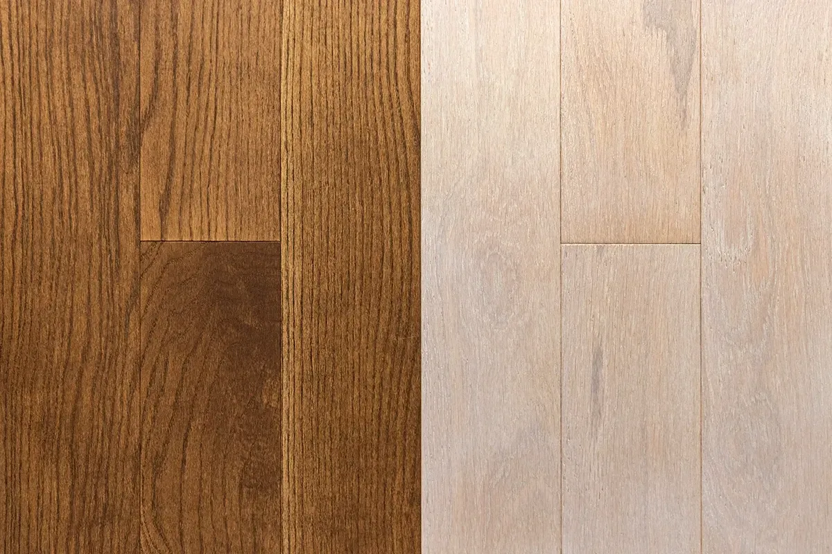 Oak vs maple flooring.