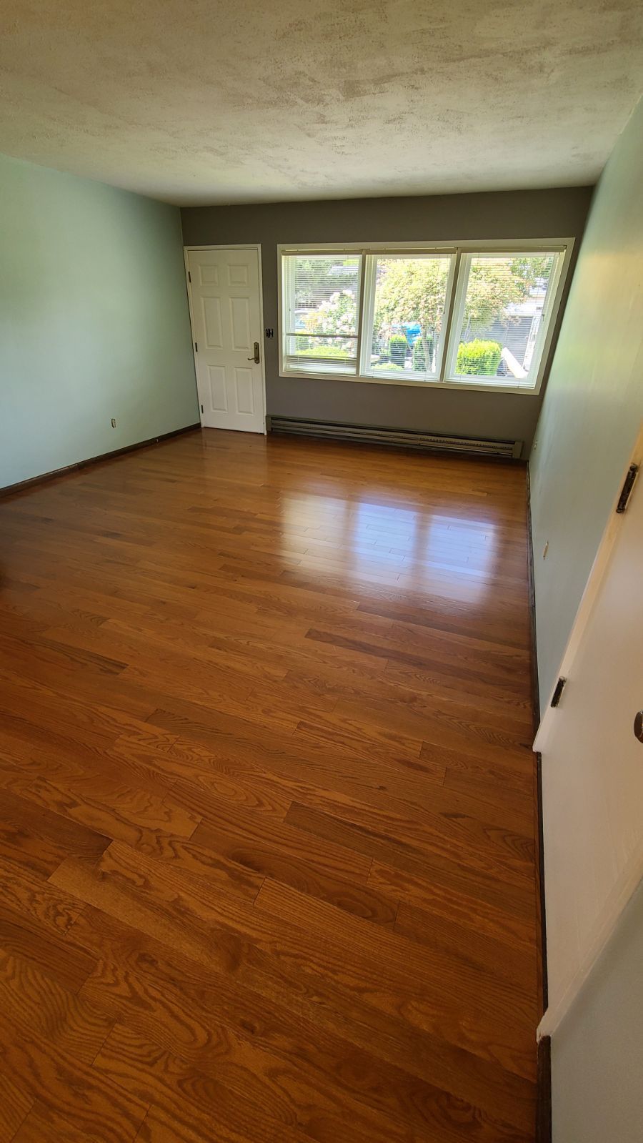 Room after installation of Somerset flooring.