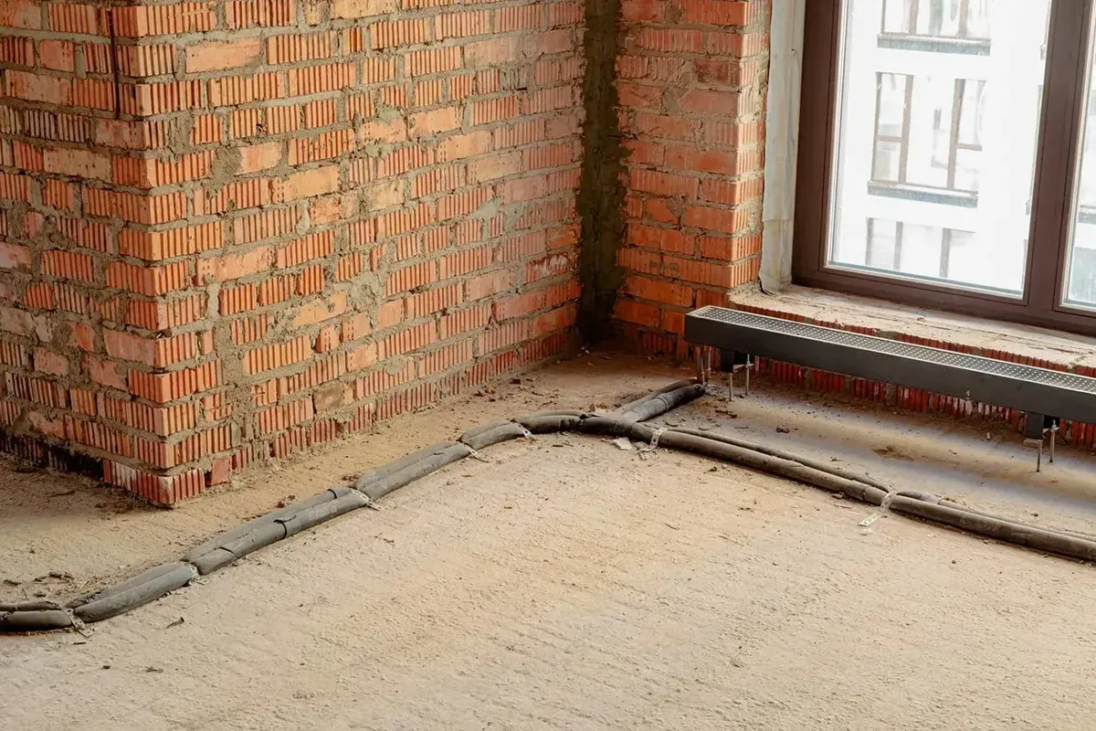 Subfloor.