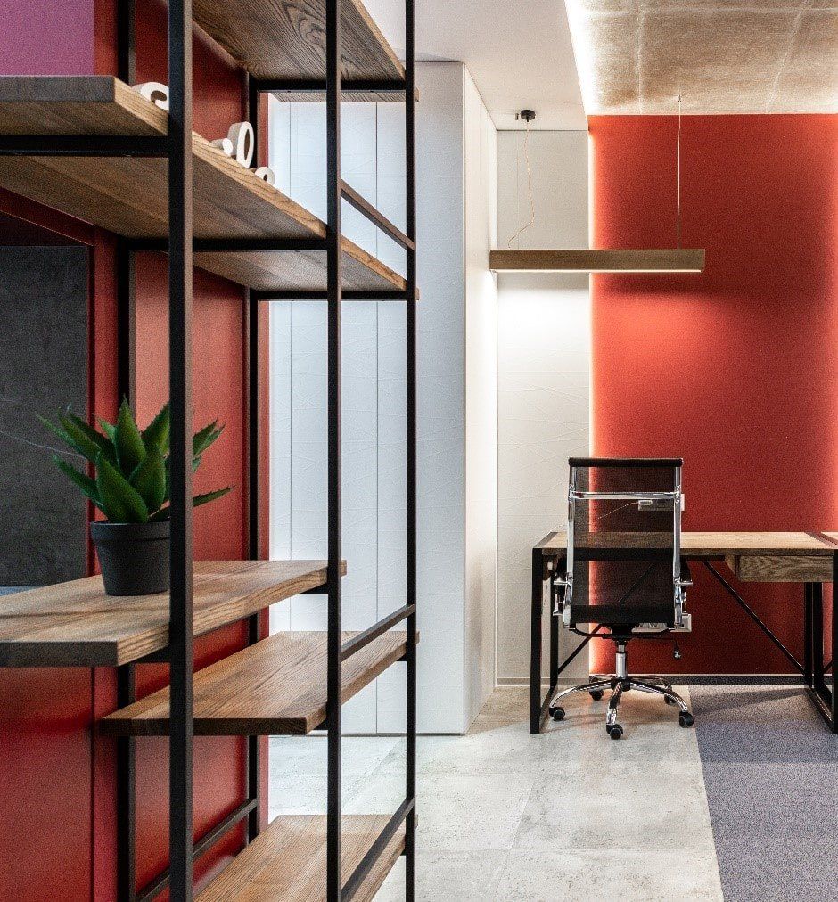 Monochrome interior design