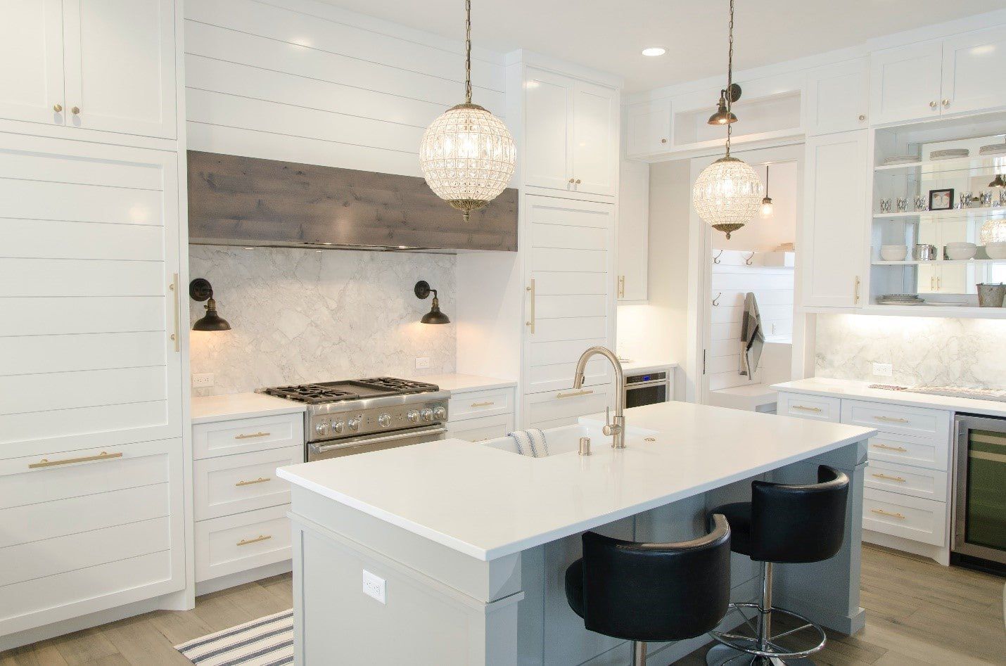 Breakfast station for kitchen