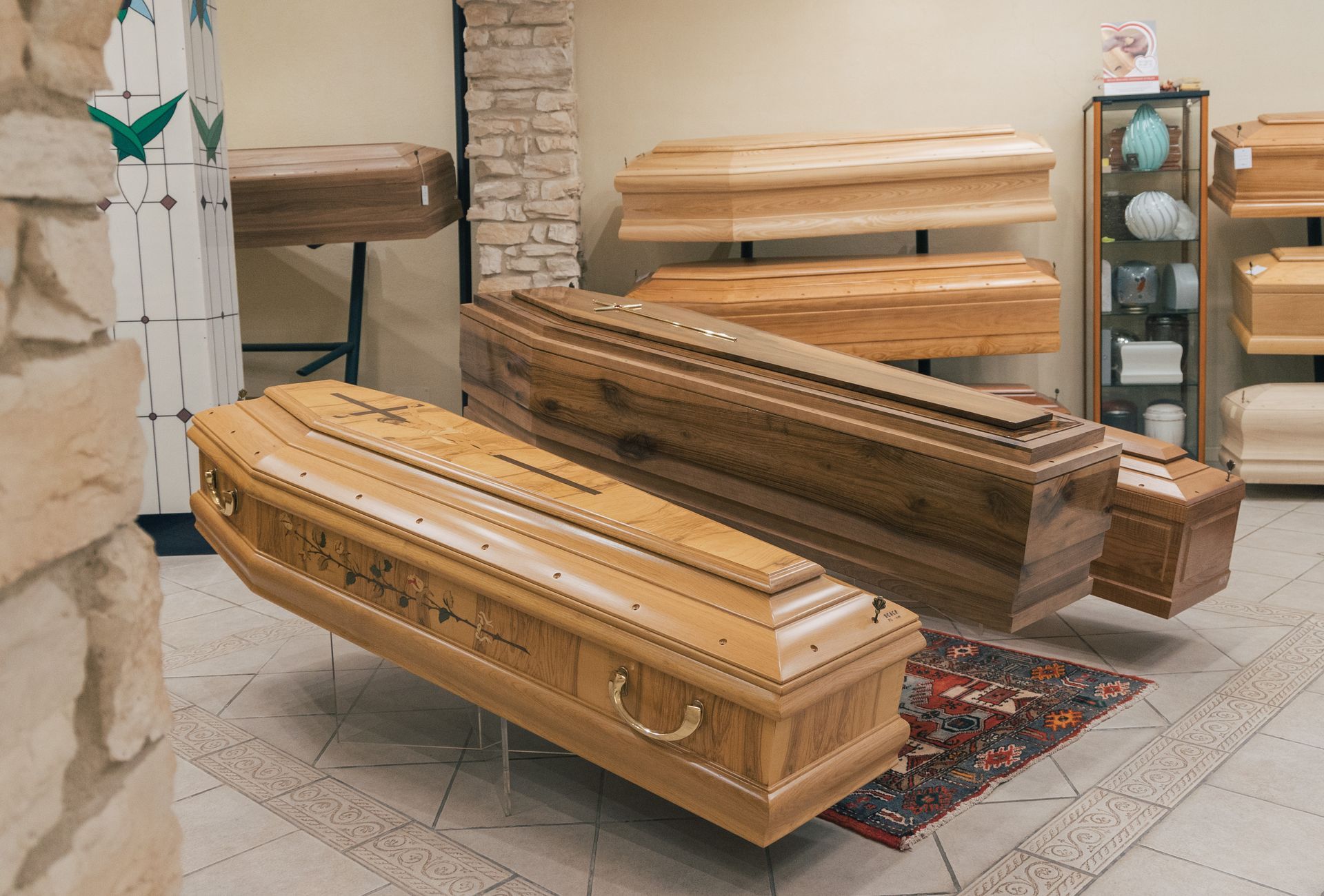esposizione casse funebri