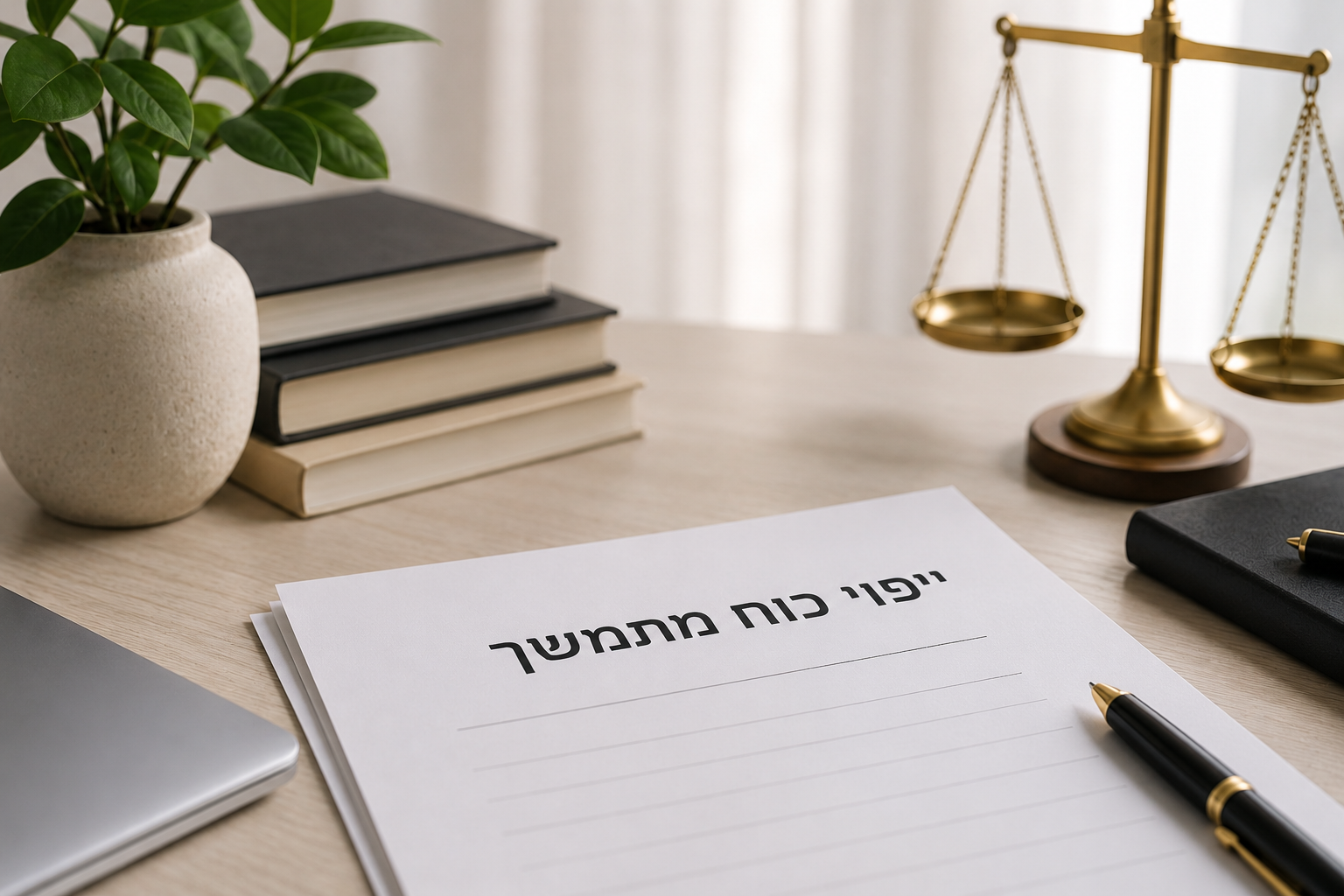 עריכת ייפוי כוח מתמשך אצל עורכת דין בחיפה והקריות