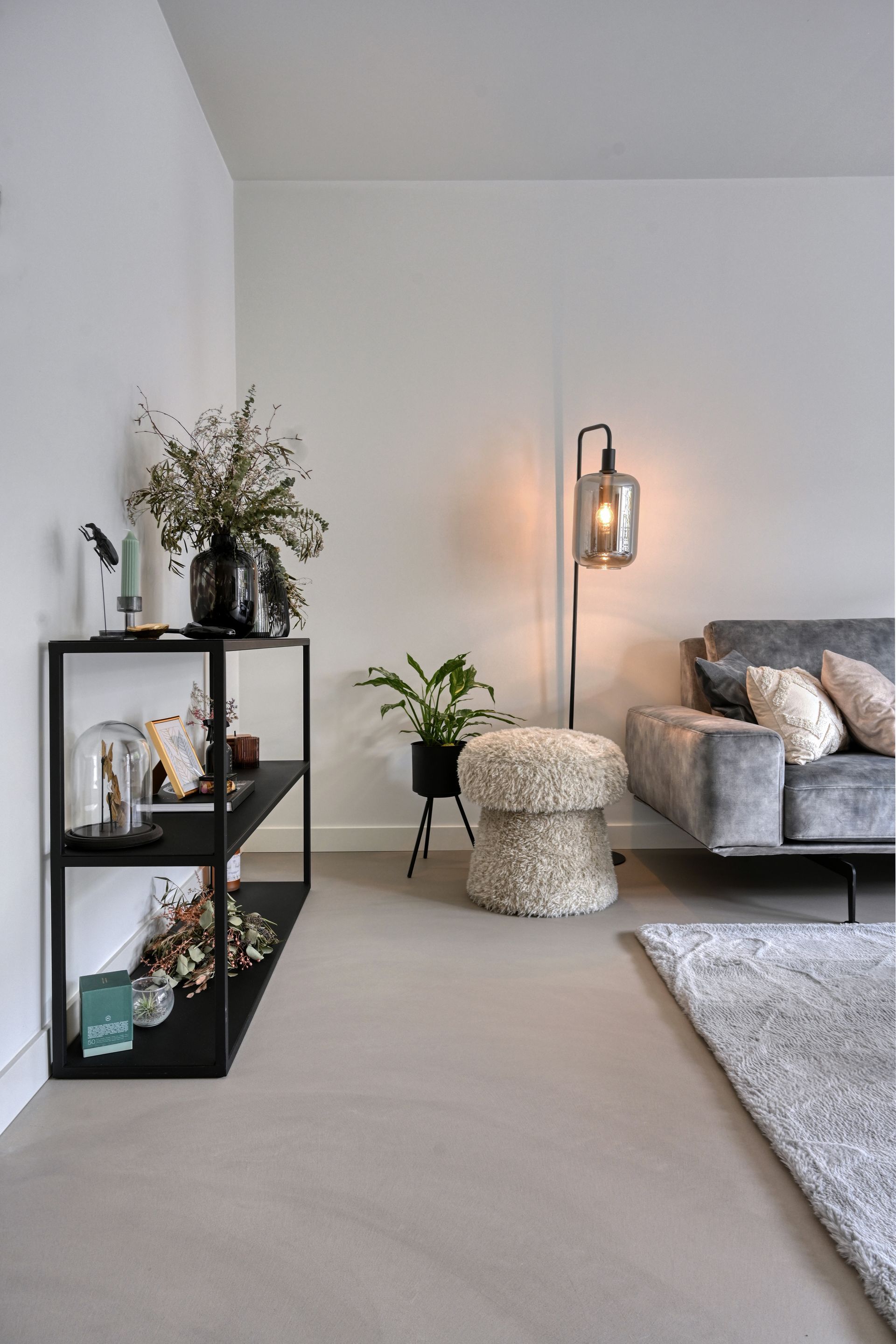 Gietvloer badkamer