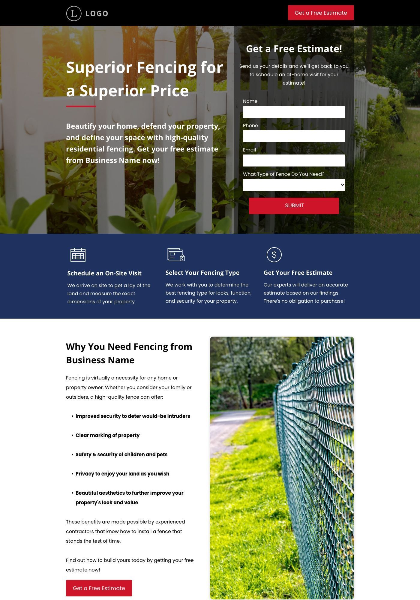 Fencing Website