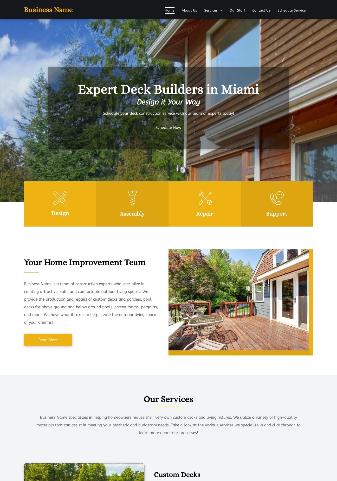 Decking Website