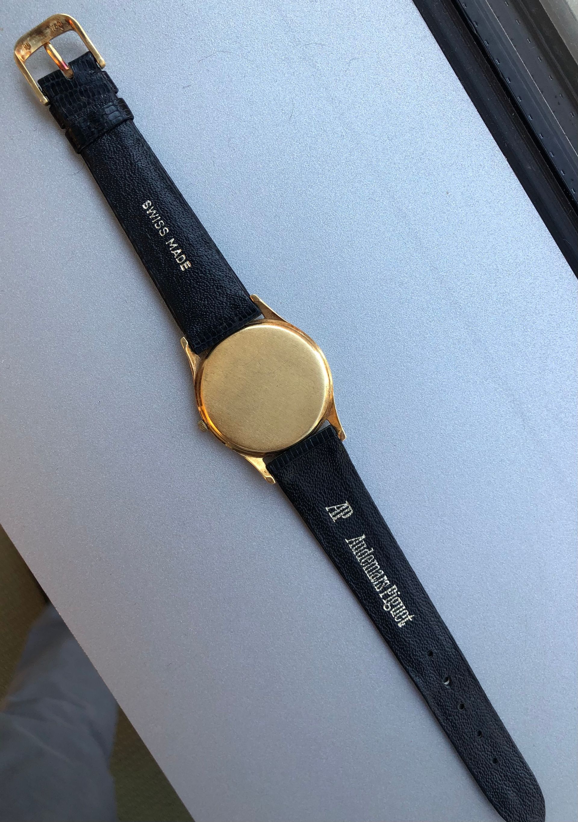 [Sold]Audemars Piguet, Uncommon Black Dial Calatrava Circa 1960