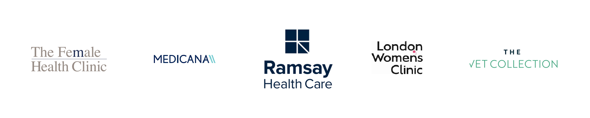 Healthcare and Medical Services Client Logos
