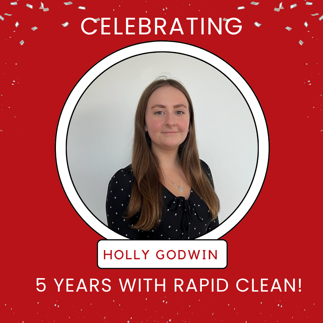 Holly Godwin Five Years celebrating