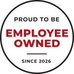 Proud to Be Employee Owned Badge