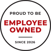Proud to Be Employee Owned Badge