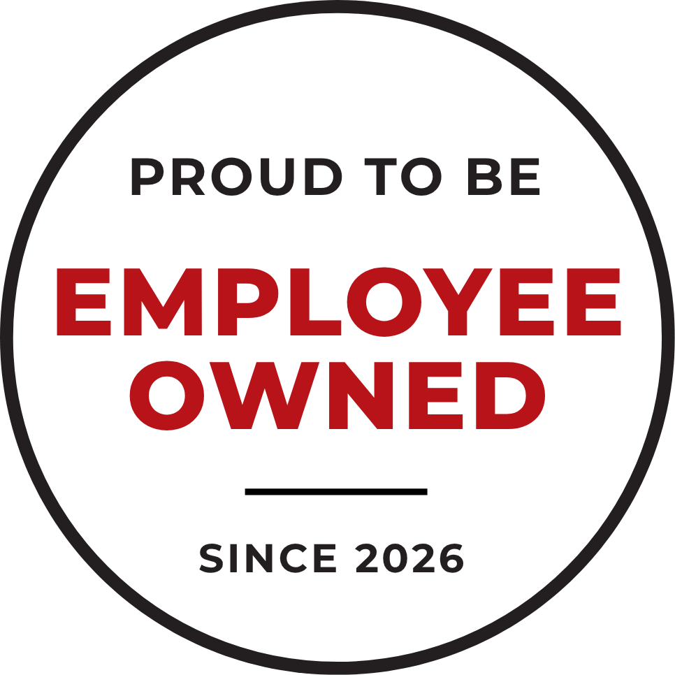 Proud to Be Employee Owned Badge