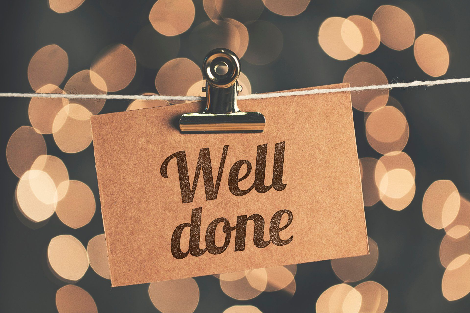well done