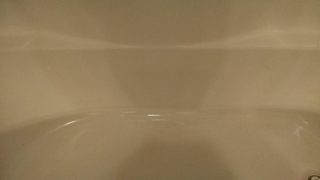 After - Repaired Tub