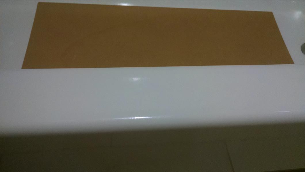 After - Repaired Tub