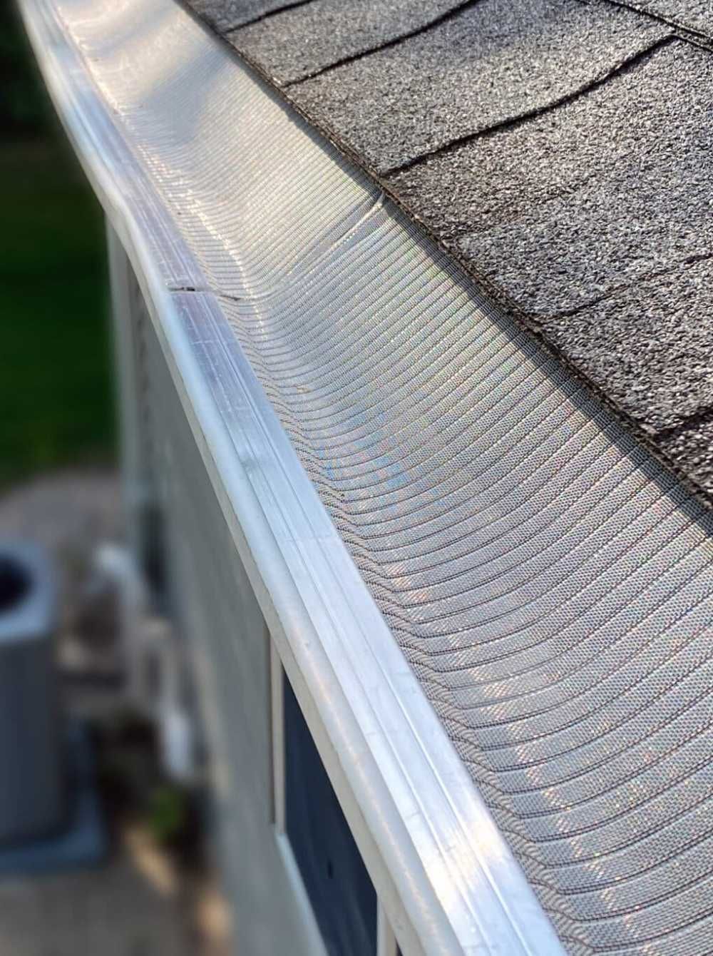 Custom Seamless Gutters installed by LJ Roofing