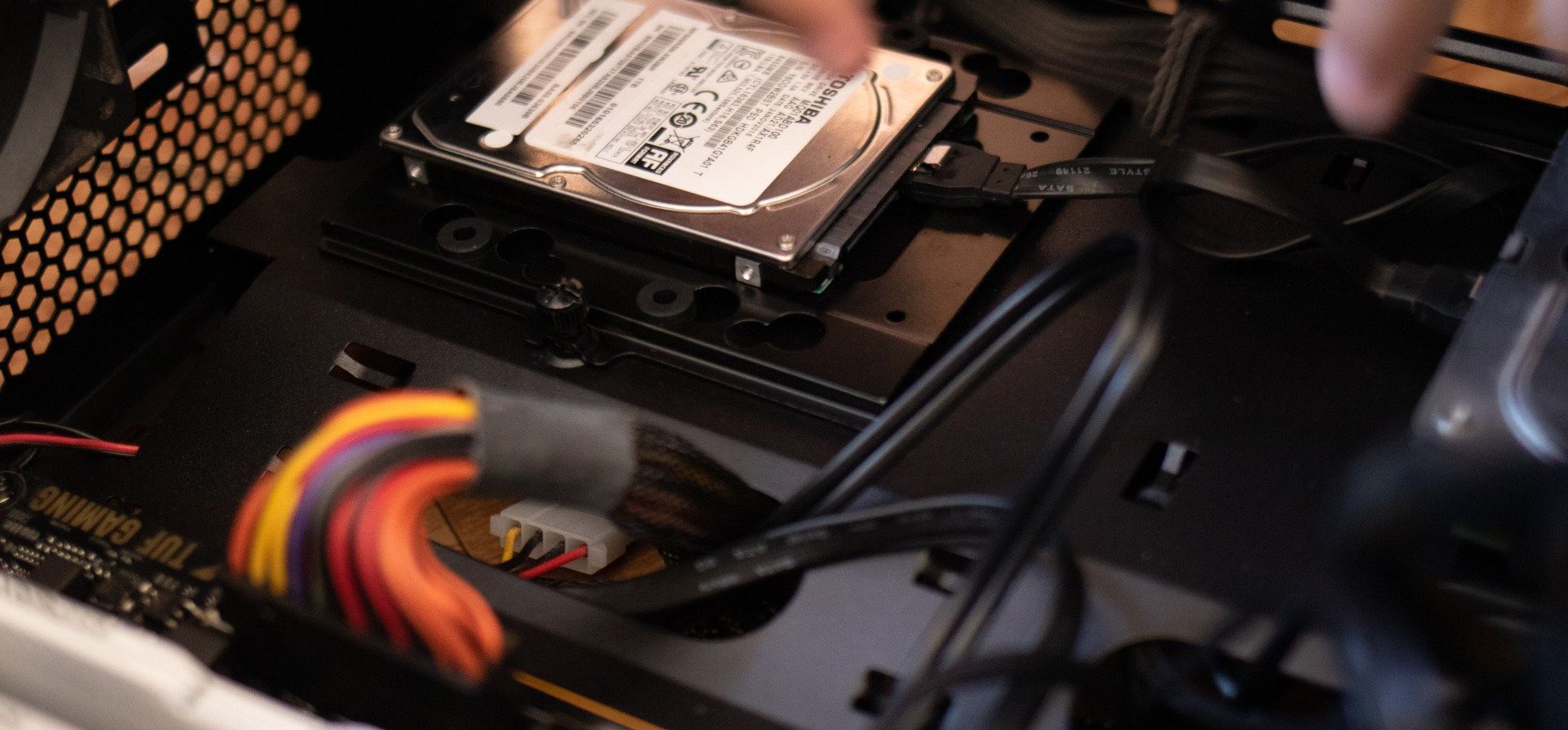 hard drive installation image