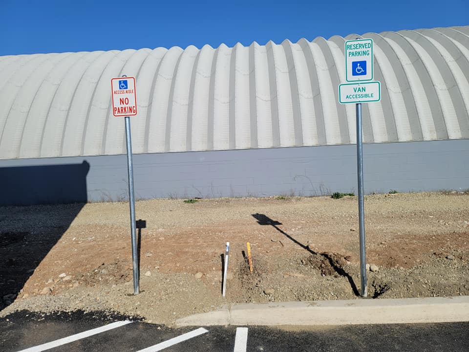 Parking Lot Signage — Phoenix, OR — RENFRO Striping