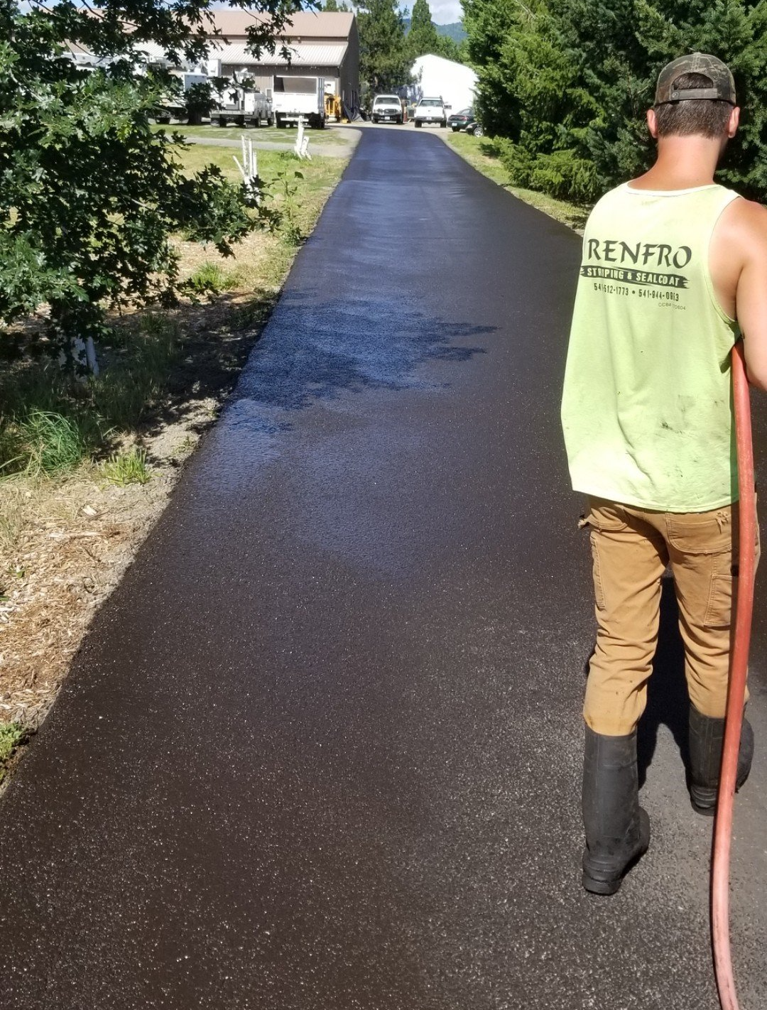 Seal Coating — Phoenix, OR — RENFRO Striping