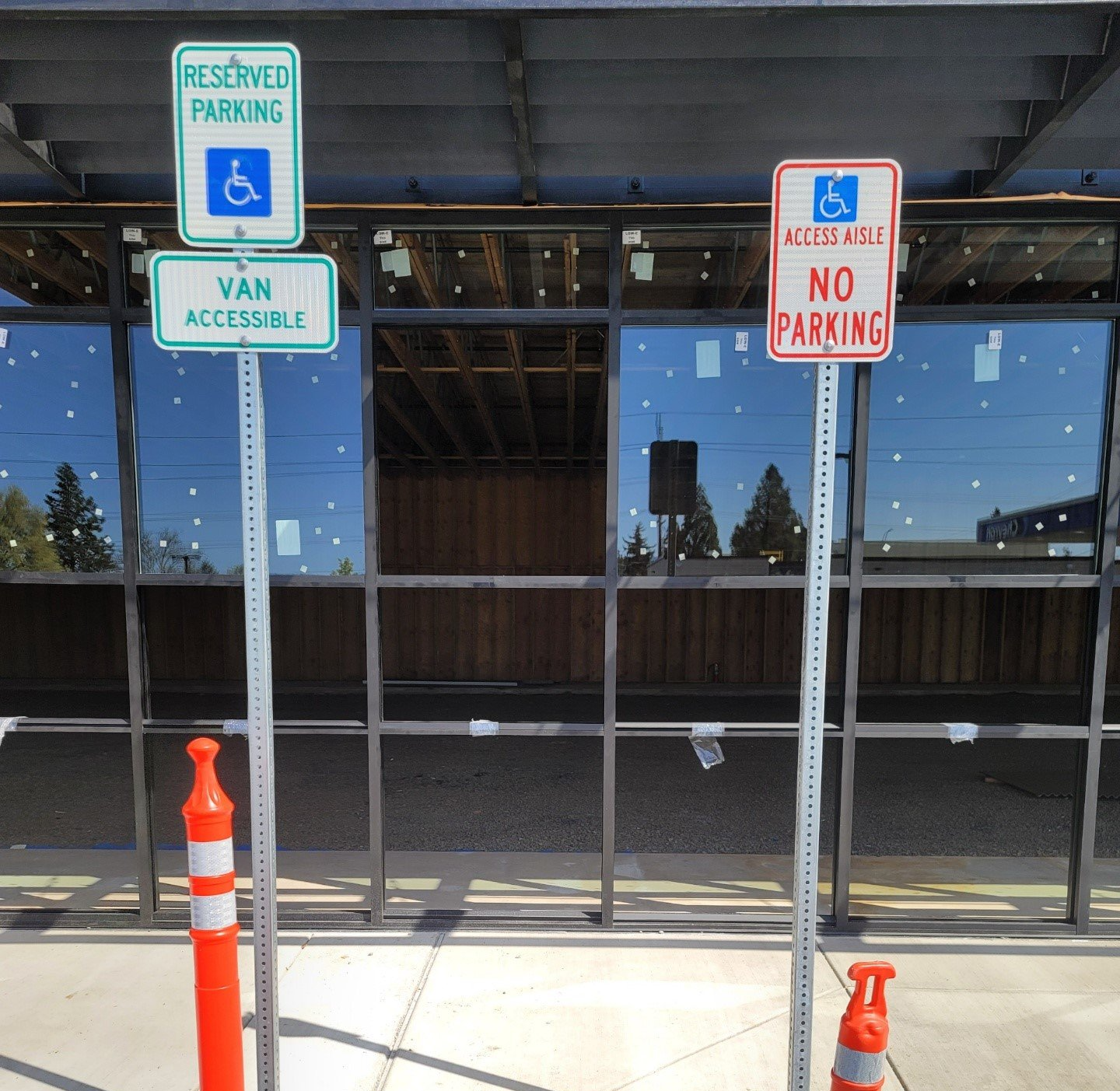 Outdoor Parking Lot — Phoenix, OR — RENFRO Striping