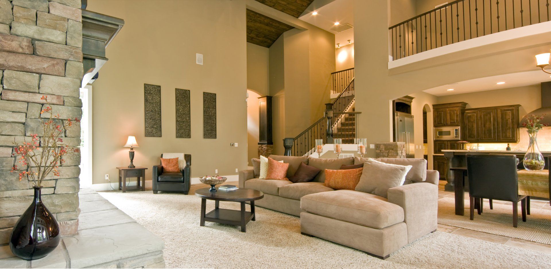 Clean Living room