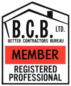 Better Contractors Bureau member badge for verified home service providers in Rocheste