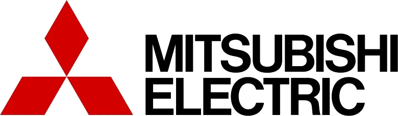 Official Mitsubishi Electric logo for authorized ductless mini split heating and cooling systems