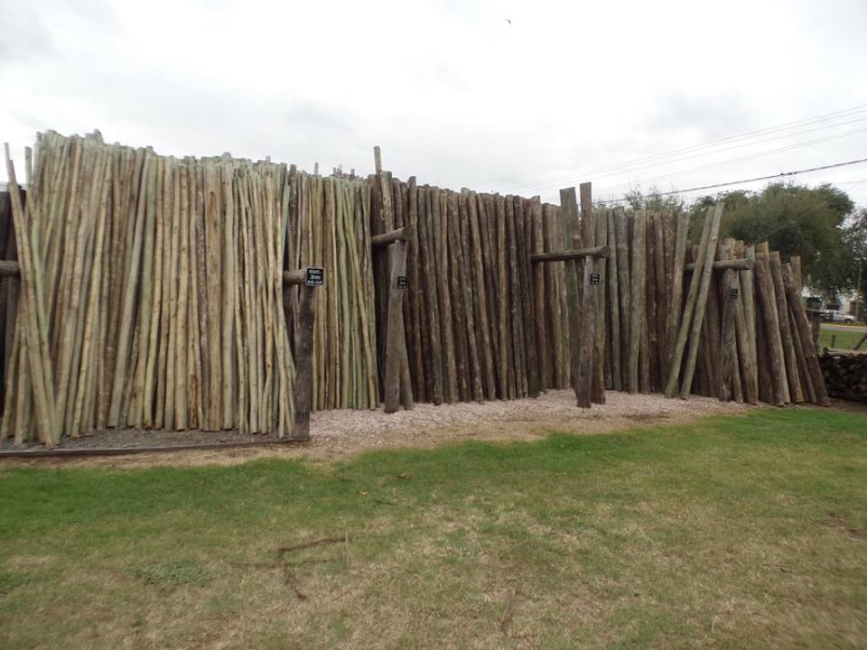 palos de madera