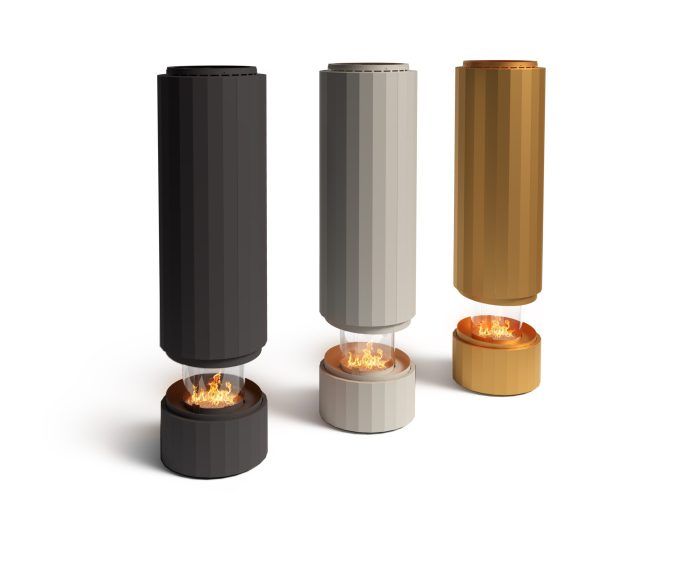 Planika Pillar camino a bioetanolo free standing
